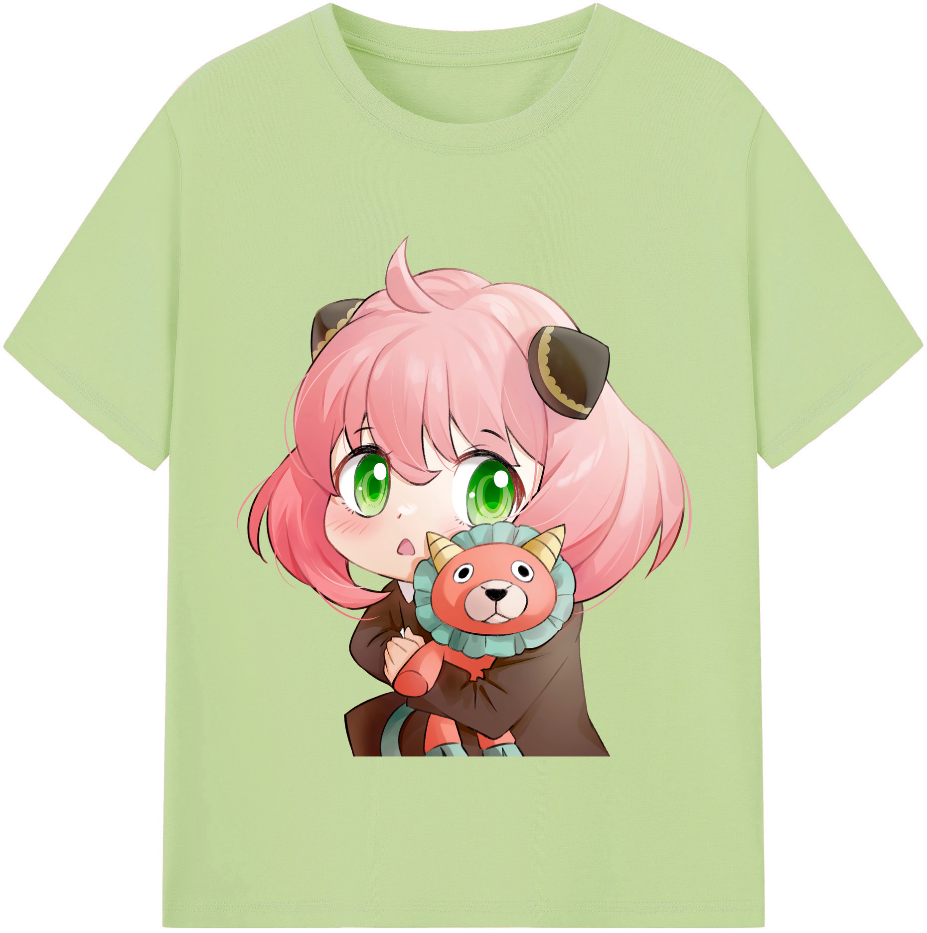 （画像用） SPY×FAMILY间谍家家酒 綿100％半袖Tシャツ（フロントプリント）
